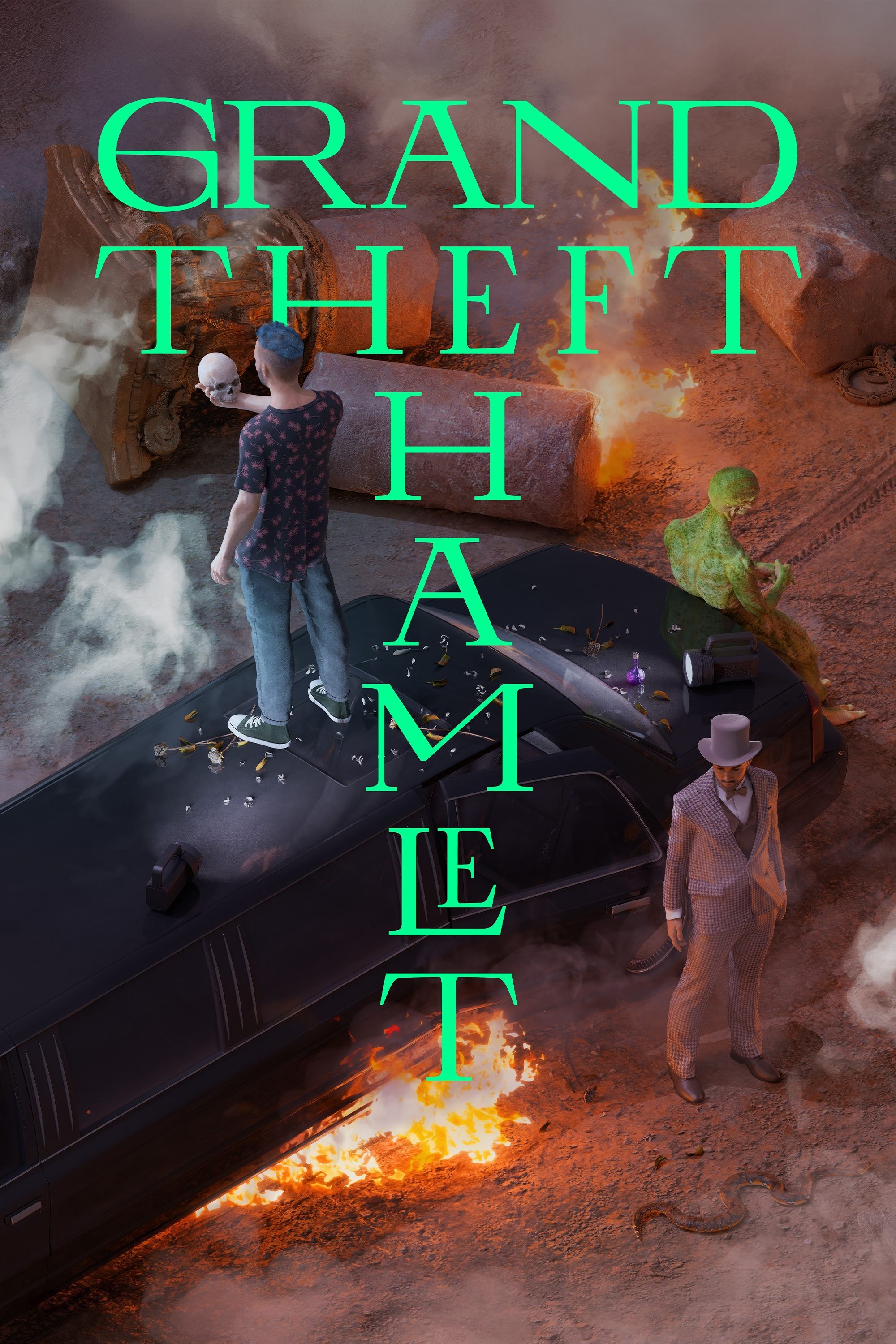 Grand Theft Hamlet (2024) official movie poster